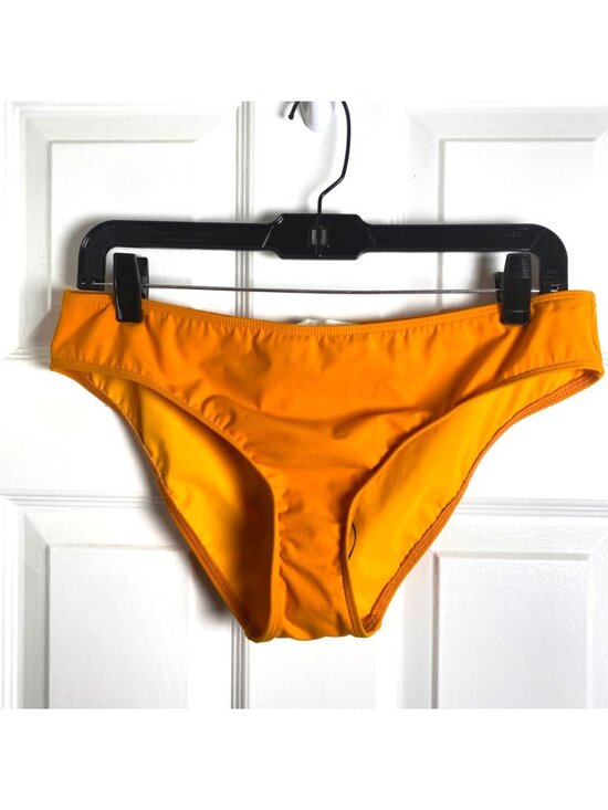 Ulla Johnson Dani Bikini Bottom Basic Size Large Marigold Orange Summer - Picture 8 of 9